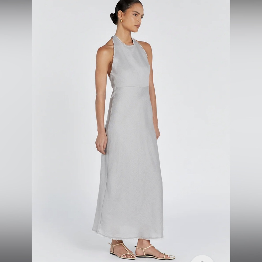 Stunning grey DISSH linen maxi